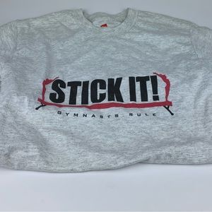 Youth large gymnastics tshirt -brand new!